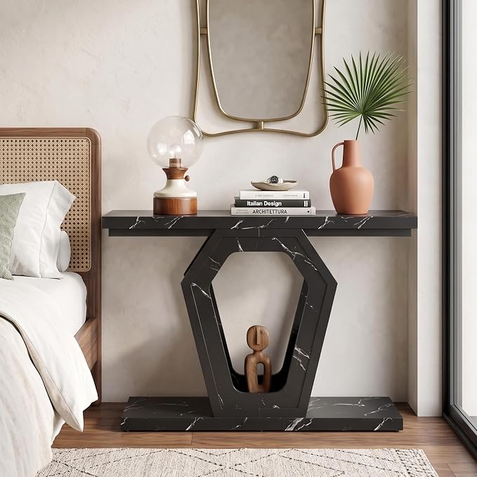 senlin Sofa Table 47.3 Inch Narrow Console Table - Image 7