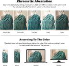 NEWCOSPLAY Fleece Ribbed Cozy King Blanket - Image 6