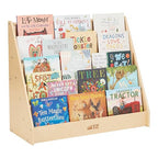 ECR4Kids Single-Sided Book Storage and Display, Montessori Furniture - Image 11