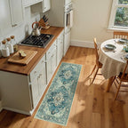 RELEANY Washable Area Rug, Runner 2'x5', Water Repellent, Pet Friendly by RELEANY