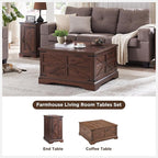 JXQTLINGMU 36" Lift Top Coffee Table - Image 6