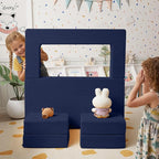 MeMoreCool Modular Kids Couch, Corduroy Play Toddler Couch - Image 2