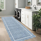 GarveeHome Scalloped Washable Runner Rug 2x6 Non Slip Kitchen Rugs - Image 4