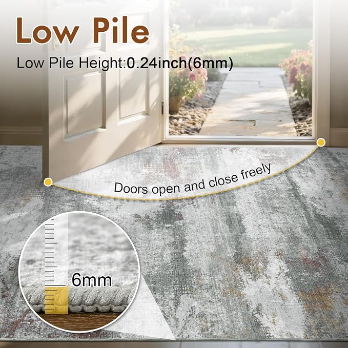 9x12 Ft Extra Large Washable Area Rugs - Image 7