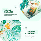 DANGHOOGY Wicker Chair Cushions, Waterproof Outdoor Loveseat Cushions - Image 5