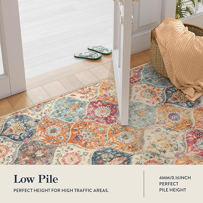Lahome Kitchen Rugs Non Slip Washable Rugs - Image 4