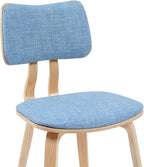 Armen Living Jaguar Mid-Century Dining Chair - Image 6