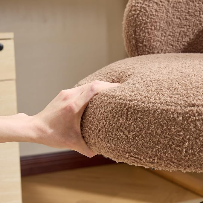 VINGLI Cute Small Swivel Desk Chair Comfy - Image 3