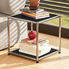 Modern Storage Cabinet Nightstand Versatile Free-Standing Organizer - Image 4
