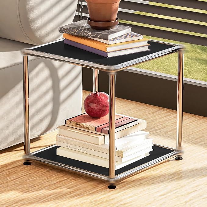 Modern Storage Cabinet Nightstand Versatile Free-Standing Organizer - Image 4