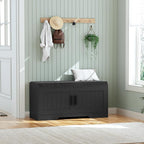 Homleke 2-Tier Storage Bench, Shoe Bench by Homleke