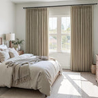 Topfinel 102 Inch Curtains 2 Panels Set, Two Packs Pinch Pleat Back Tab Linen - Image 5