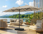 SUPERJARE 13FT Outdoor Patio Umbrella by SUPERJARE