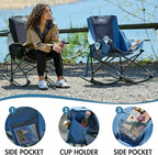 Portal Outdoor Rocking Chair Camping Folding Portable Rocker - Image 6