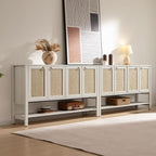 SICOTAS Rattan Sideboard Buffet Cabinet by SICOTAS
