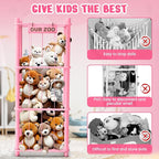 Woodure Stuffed Animal Storage & Organizer, Wooden Cute Zoo Toy Holder - Image 3