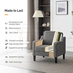 VINGLI Accent Chairs for Living Room Chairs Reading Chair Mid Century Modern - Image 6