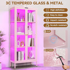 Polup Glass Display Cabinet - Image 5