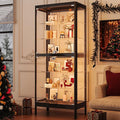 6-Tier Glass Display Cabinet by WOOWDEPOTBetterYourLife