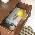 Fultyle Walnut Nightstand, Modern Night Stand - Image 6
