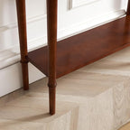Leick Home Coastal Console Table, Solid Wood, - Image 12