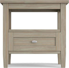 SIMPLIHOME Warm Shaker Solid Wood Transitional-Style 36-inch Wide Coffee Table - Image 7
