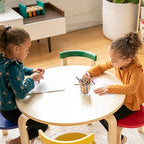 ECR4Kids Bentwood Table and Curved Back Chair Set, Kids Furniture - Image 10