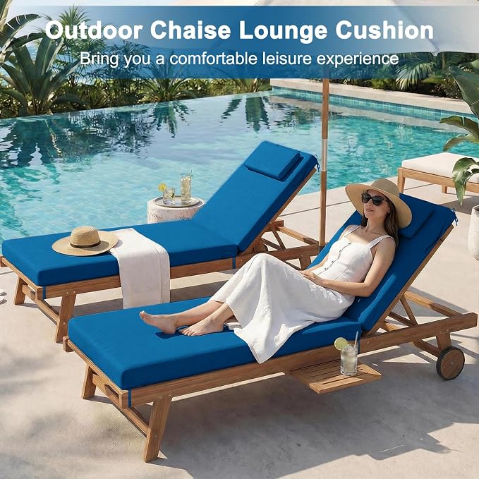 Outdoor Lounge Chair mat, 72 inches x 21 inches, Waterproof Chaise Lounge - Image 7