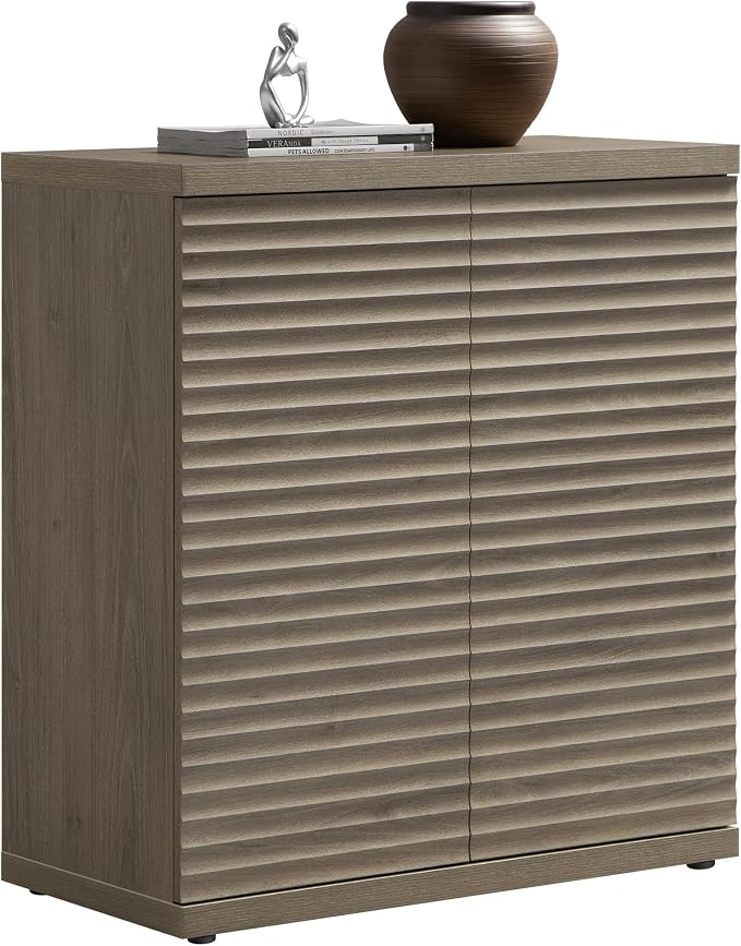 SICOTAS Buffet Cabinet with Storage Accent Sideboard Modern Credenza with Doors by SICOTAS