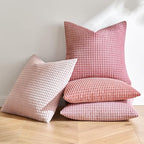 MIULEE Aesthetic Pink Spring Decorative Pillow Covers 20x20 Inch Set of 4 - Image 3