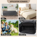 Genina Waterproof Couch Cover, Washable Anti-Slip 51 inch Loveseat Sofa Covers - Image 6