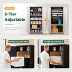Letaya Metal Storage Cabinet - Image 4