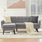 Tbfit L Shaped Couch Sofa, 3 Seater Sofas - Image 3