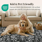 6x9 Ft Large Area Rugs for Living Room, Soft Non-Slip Machine Washable Rug - Image 5