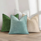 decorUhome Summer Couch Euro Sham Throw Pillow Covers 22x22 Set of 2, - Image 6