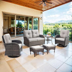 Belord 6 Pieces Wicker Patio Conversation Sets by Belord