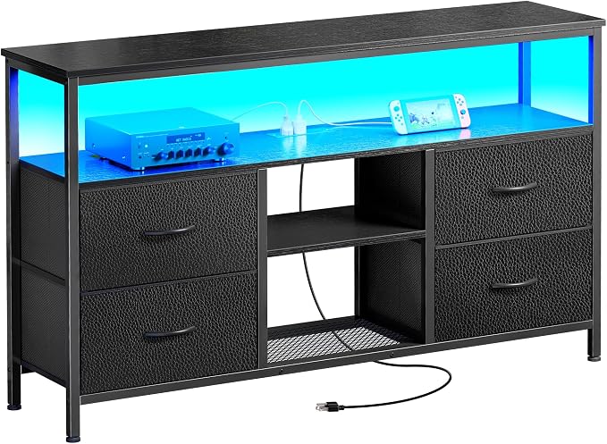 Huuger 47 Inch TV Stand Dresser by Huuger