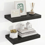 Acovy 16 Inch Floating Shelves, Wooden Shelves by Acovy