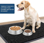 OLANLY 2-Pack Front Door Mats 71x47, Waterproof Heavy-Duty Doormats | Off-Black - Image 6