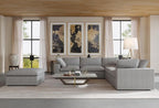 JACH V Shape Couches Sectional for Living Room, Modular Convertible Sofa Couch - Image 7