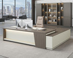79" L-Shaped Executive Desk by ANZHAP-SmartOfficeSolutions