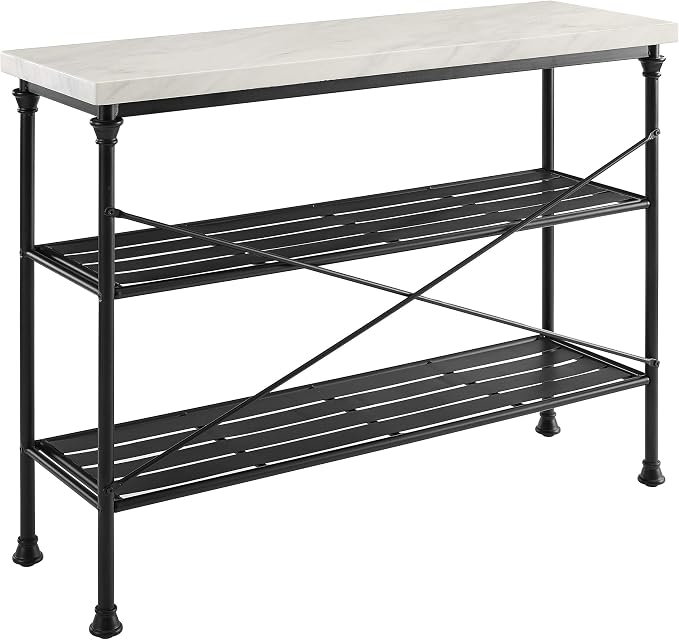 Crosley Furniture Madeleine Sofa Console Table - Image 5