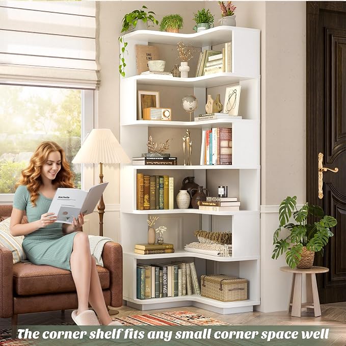 Armocity Corner Book Shelf - Image 6