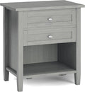 SIMPLIHOME Warm Shaker Bedside Table by SimpliHome