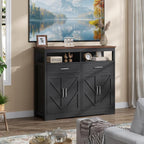 knoworld Buffet Sideboard with Storage Farmhouse with 4 Doors, Dining Room - Image 7