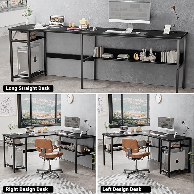 Unikito Reversible L Shaped Desk - Image 7