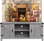 YESHOMY Modern Farmhouse TV Stand - Image 8