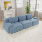 Boneless Sectional Couch, No Assembly Required, 117.3” Modular Cloud Sofa by ModonChicSofasCouches