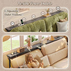 Huuger 78.7 Inch Behind Couch Table - Image 6