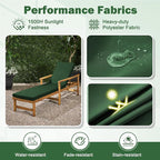2 Pcs Chaise Lounge Cushions Outdoor Set of 2, Outdoor Chaise Cushion - Image 5